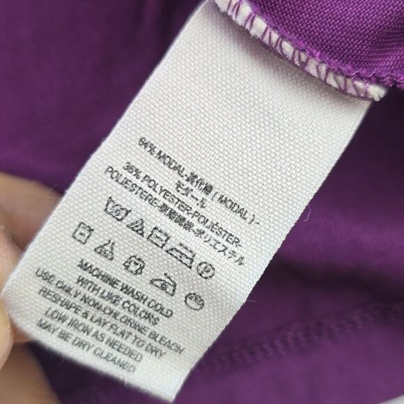 Free People Magenta Purple Wrap‎ Tie Top Small - Picture 7 of 10